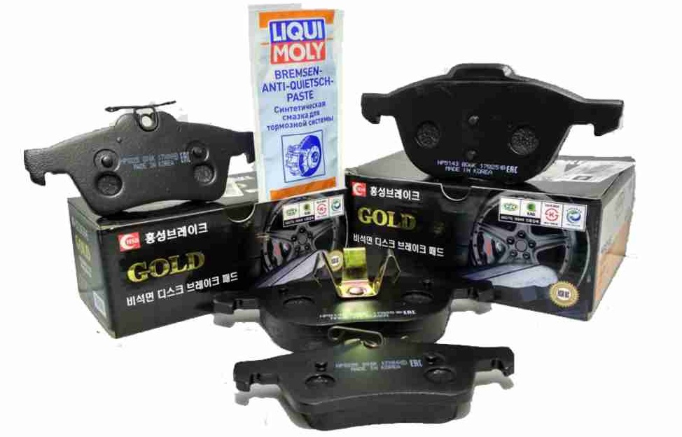 Комплект тормозных колодок FORD Focus 2