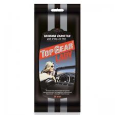 Салфетка влажная TOP GEAR для рук с антибакт. эффектом LADY (30шт) 