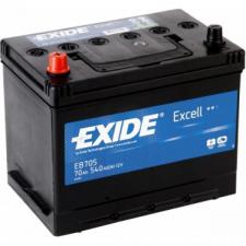 EXIDE EB705 EXCELL_аккумуляторная батарея! 19,5_17,9 рус 70Ah 540A 270_173_222_