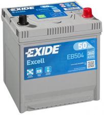 EXIDE EB504 EXCELL_аккумуляторная батарея! 19,5_17,9 евро 50Ah 360A 200_173_222_