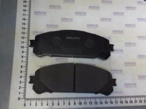 Колодки тормозные передние