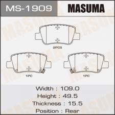Колодки  дисковые Masuma