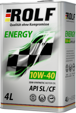 Масло ROLF Energy 10W-40 п_с API SL_CF 4л