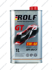 Масло ROLF GT 5W-40 синт, API SN_CF 1л