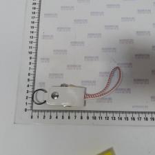 Брелок шнур для зарядки micro USB 1A в кожанной оплетке с кольцом
