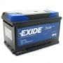 EXIDE EB712 EXCELL_аккумуляторная батарея! 19,5_17,9 евро 71Ah 670A 278_175_175_