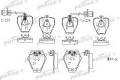 Колодки тормозные дисковые передн AUDI: 100 94-94, 100 Avant 94-94, A8 94-02