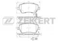 Колодки торм, диск, передн, Opel Agila B 08-  Suzuki Splash (EX) 08-  Swift (MZ EZ) 05-