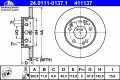 Диск тормозной передний MB W201 82-93 _D=262mm ATE 24,0111-0137,1
